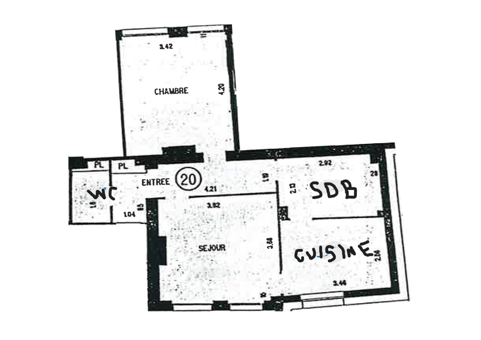 Viager Appartement 2 Pièces 55 m² Paris 11