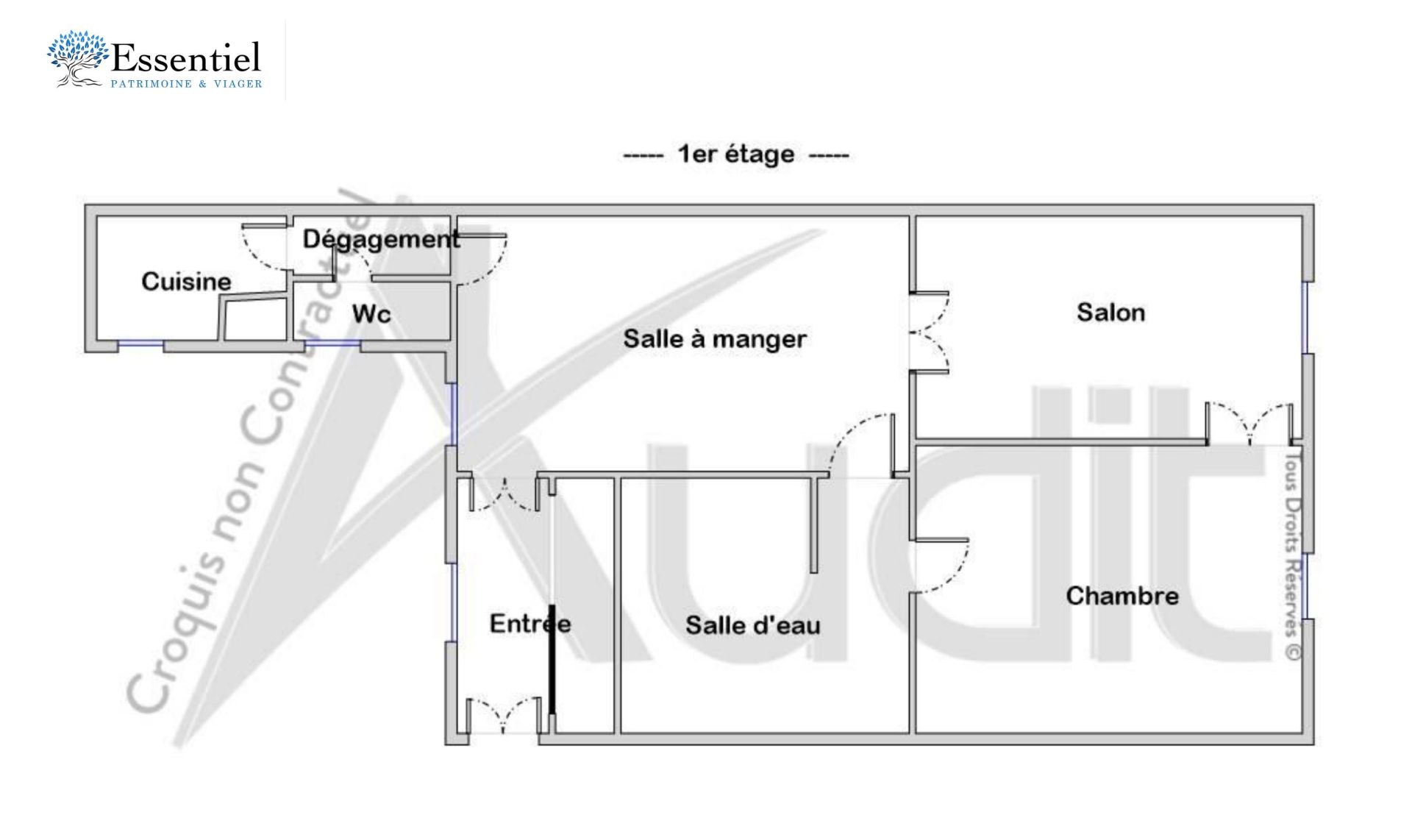 Viager Appartement 3&nbsp;Pièces 74&nbsp;m² Paris 7