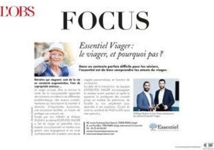 Essentiel Viager : Acheter ou vendre en viager à Paris